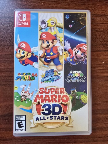 Cartuccia gioco super - mario, 3d