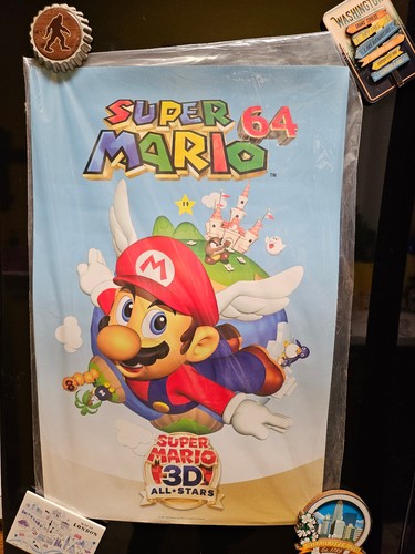 Set poster super mario - mario, 3d